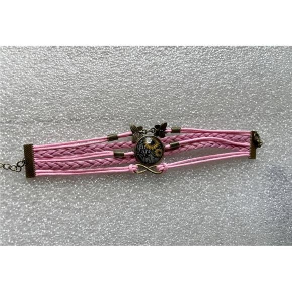 Set of 2 Sunflower You Are My Sunshine Women Bracelets - Picture 3 of 3